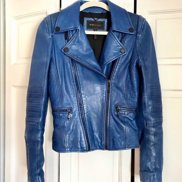 Bcbg Maxazria Tara Cobalt Blue Leather 
